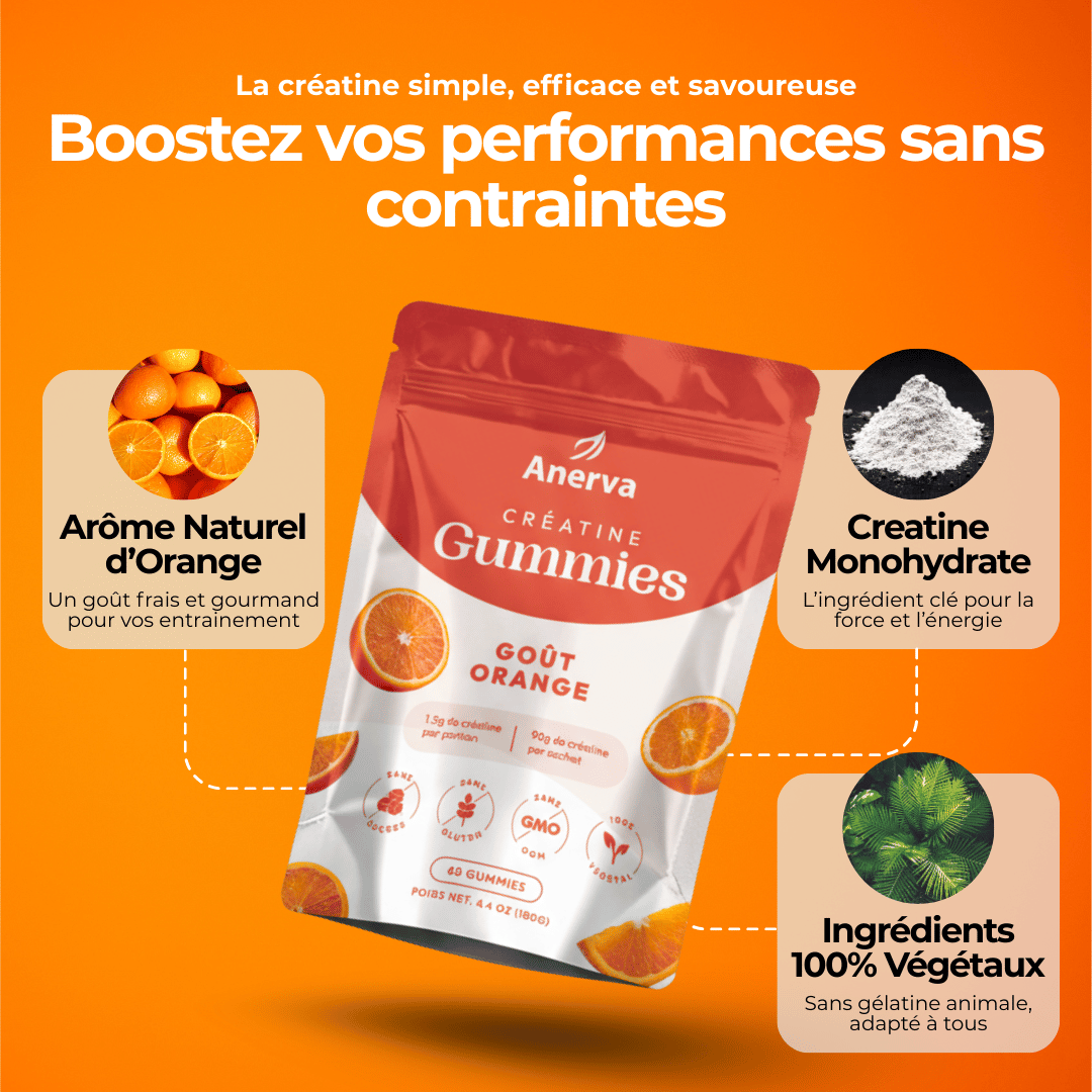 Creatine Gummies Goût Orange